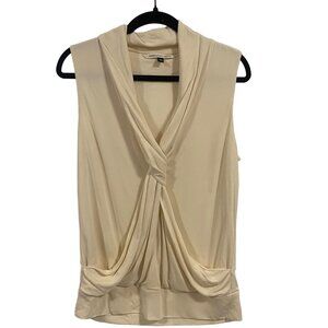 Diane von Furstenberg Baker Top‎ Cream Size 10